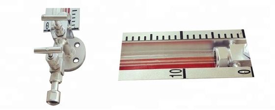 Dirección ajustable directa de la observación del indicador llano del tubo de cristal de lectura con el indicador llano de cristal lateral