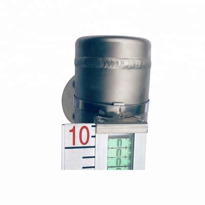 Indicador llano líquido magnético del indicador llano de la prenda impermeable IP65 para los tanques
