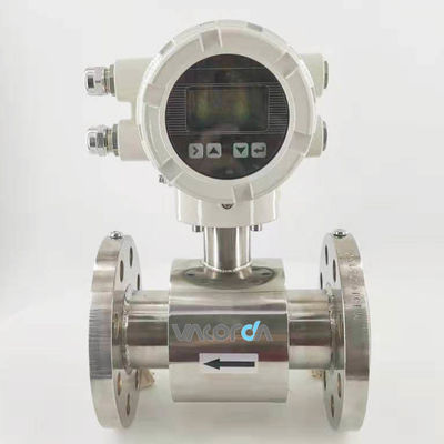 2Inch convertidor de la exhibición del metro de la agua caliente DN2400 Mag Flow Meter Electromagnetic Flow