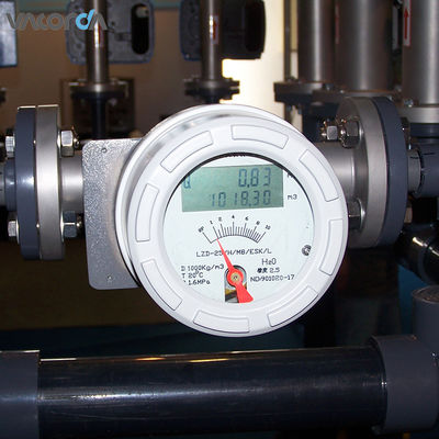 Rotámetro gas-aire inteligente del tubo del metal del agua de la salida de Digitaces