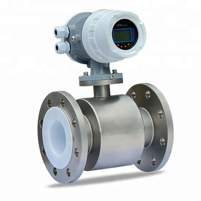 PN16-PN63 MAG Electromagnetic Flow Transmitter Sensor con pilas